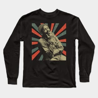 Marvin Gaye || Vintage Art Design || Long Sleeve T-Shirt